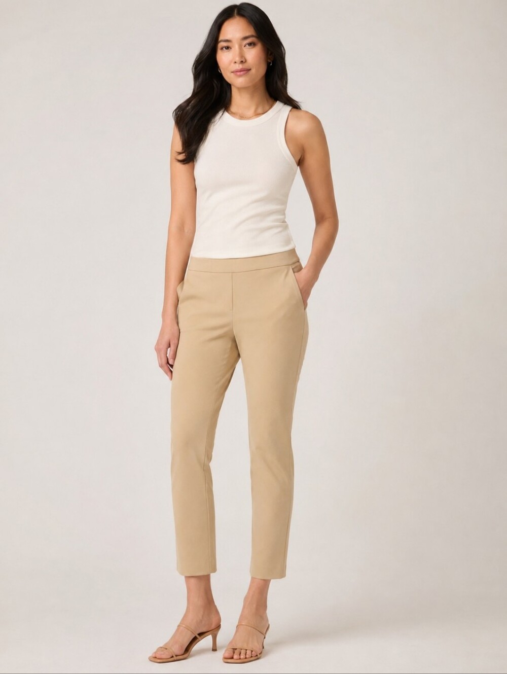 ❤️ NWOT! THEORY THANIEL APPROACH TWILL TAPERED ANKLE PANTS, 6 (28)